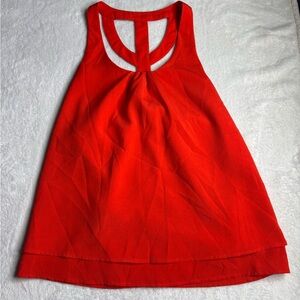 Forever 21 Bold Red Strappy Top